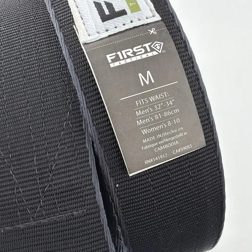 First Tactical Unisex Black Belt 1.75” Size M